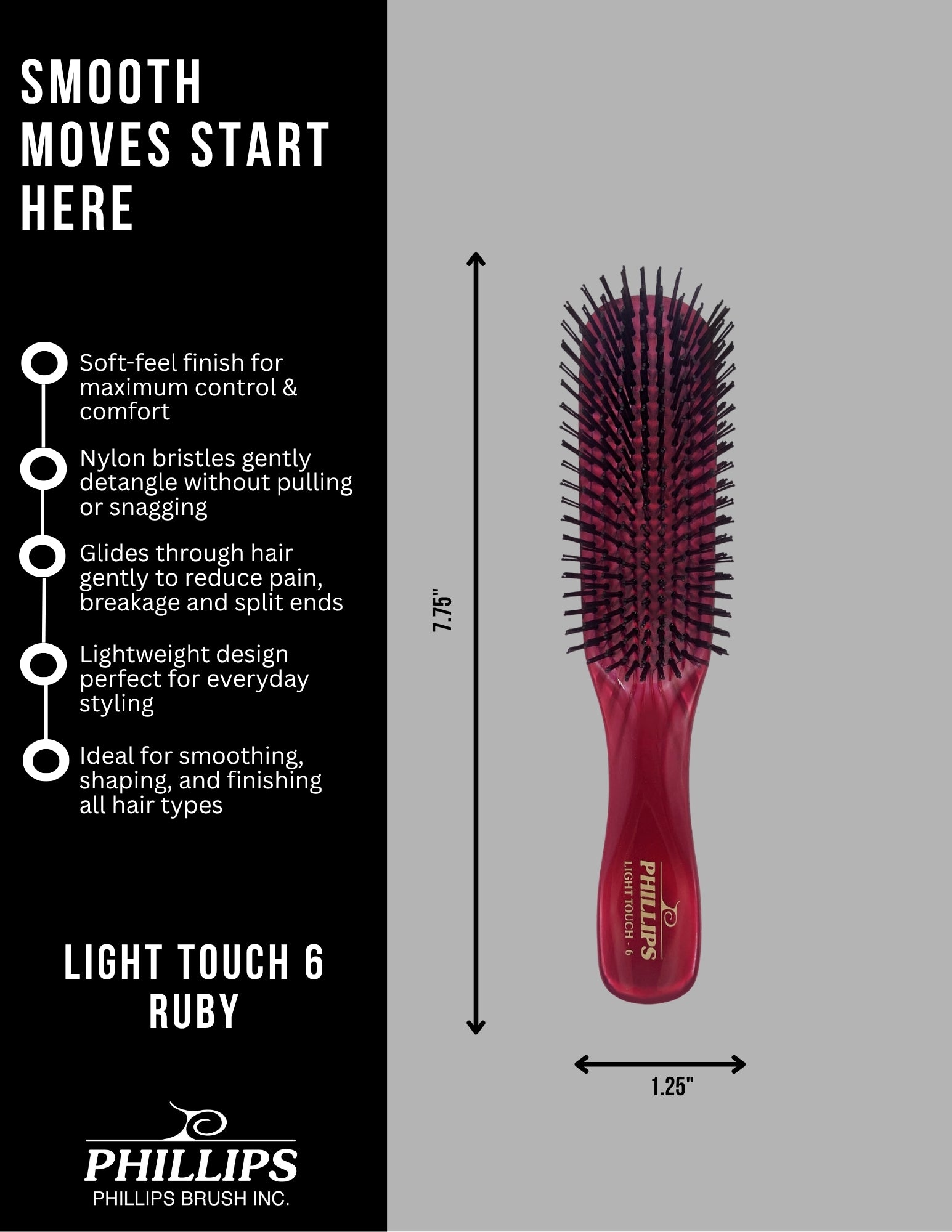 Light Touch 6 (LT-6) – Phillips Brush